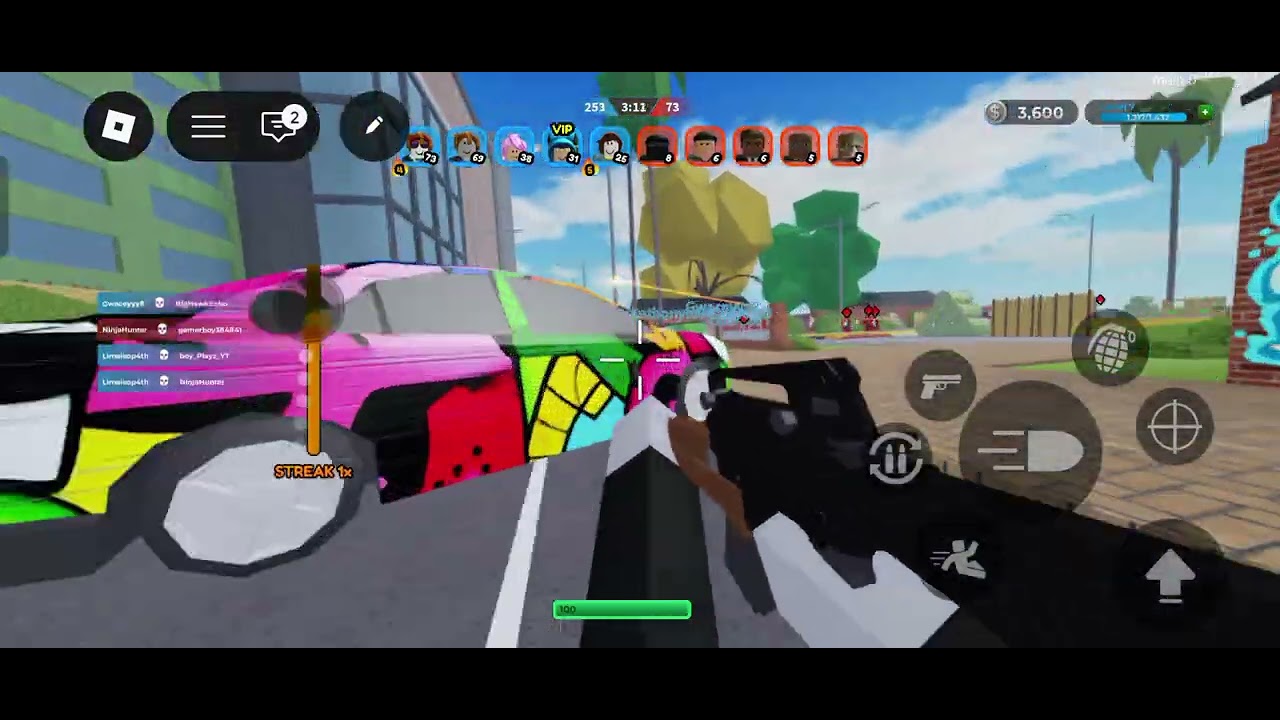 Roblox Weird Gun Game...