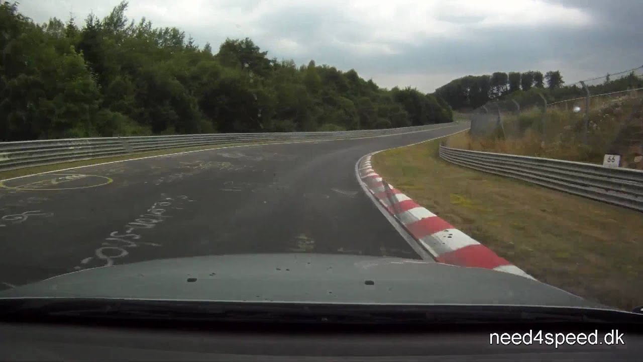 BMW 528i on a relaxed lap around the Nürburgring - PART1