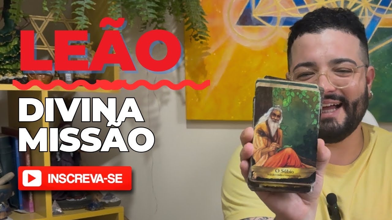 #1407 - TAROT LE&Atilde;O ♌️ | VOC&Ecirc; FOI ESCOLHIDO PARA UMA MISS&Atilde;O ESPIRITUAL IMPORTANTE. 