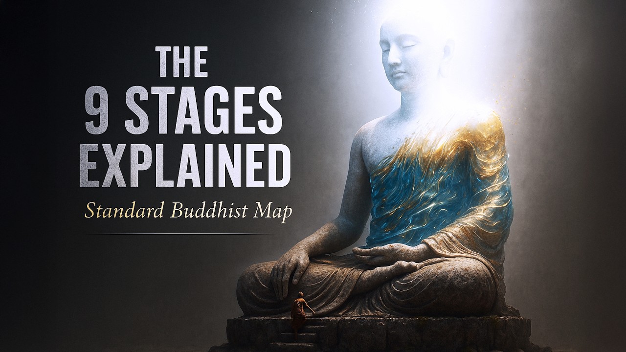 The 9 Stages Of Meditation Explained. (Standard Buddhist Map)