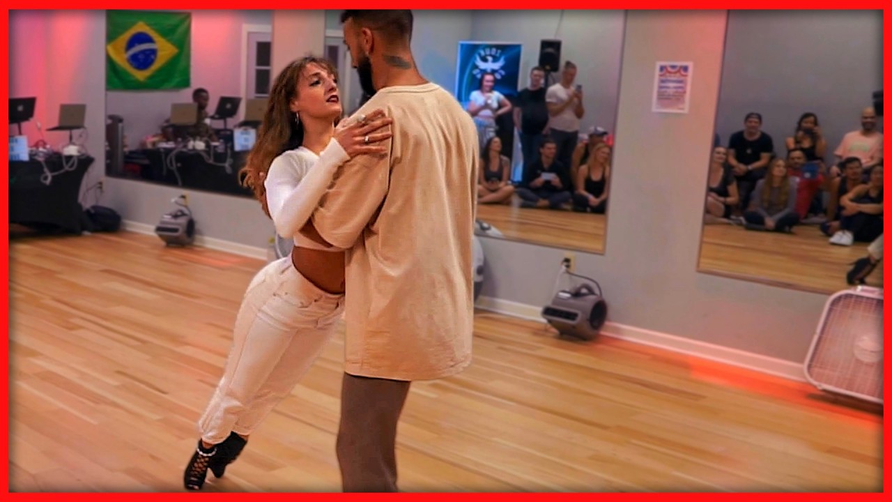 GLORIA GROOVE - A TUA VOZ | Brazilian Zouk Dance by Léo Chaffe & Mathilde dos Santos at Zouk Conexao