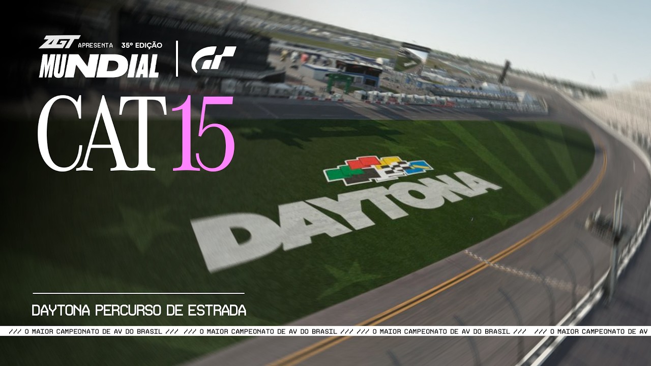 #LIGA #ZGT #CATEGORIA 15 - 35º #MUNDIAL - #GT7 - 4ª ETAPA #Daytona Percurso Estrada (#Temporada 35)