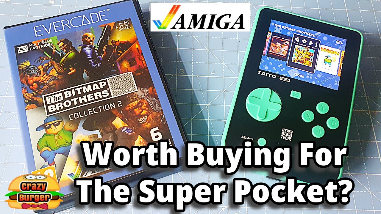 Evercade The Bitmap Bros Collection 2 — стоит ли покупать ради Super Pocket?