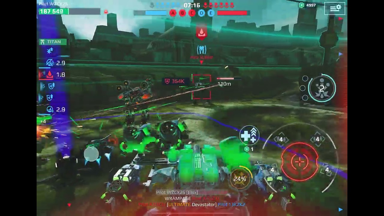 War robots test server