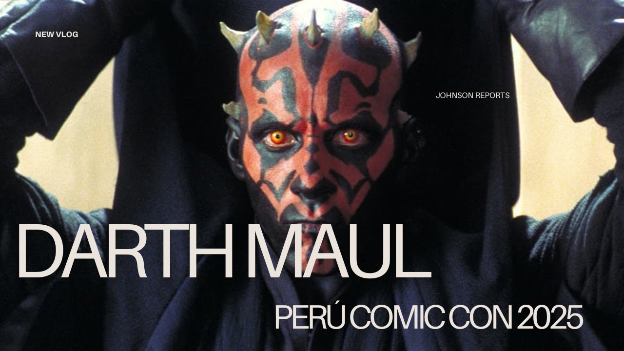 🔥 Darth Maul en acción – Presentación Cosplay | Perú Cómic Con 2025 🔥