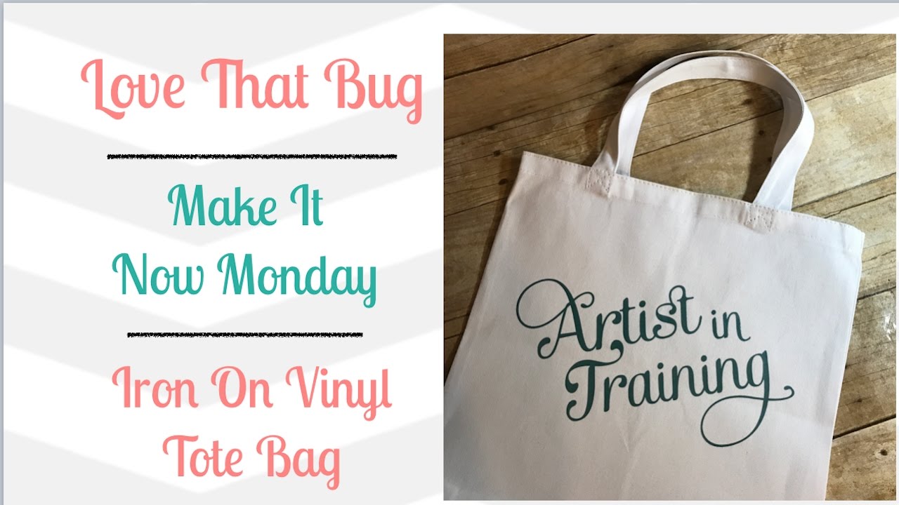 Cricut Explore | Iron On Vinyl | Tote Bag