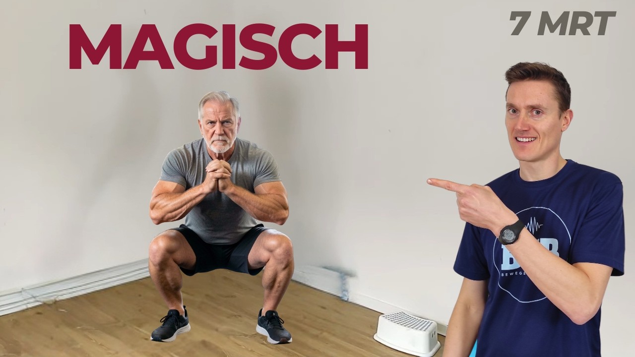 Waarom werken 10 herhalingen van deze eenvoudige oefening werkt als magie voor je gezondheid?