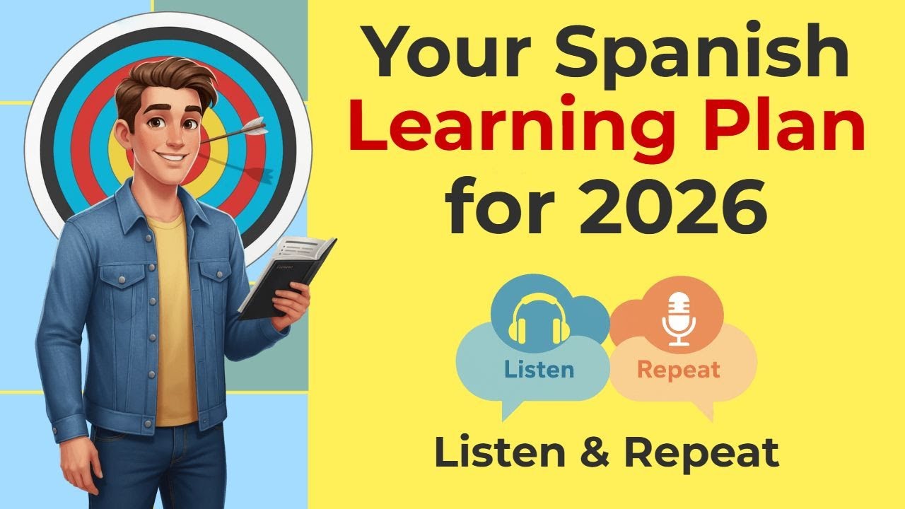 Never Too Late to Learn Spanish? Start Your 2026 Plan | Slow Spanish A2 B1
