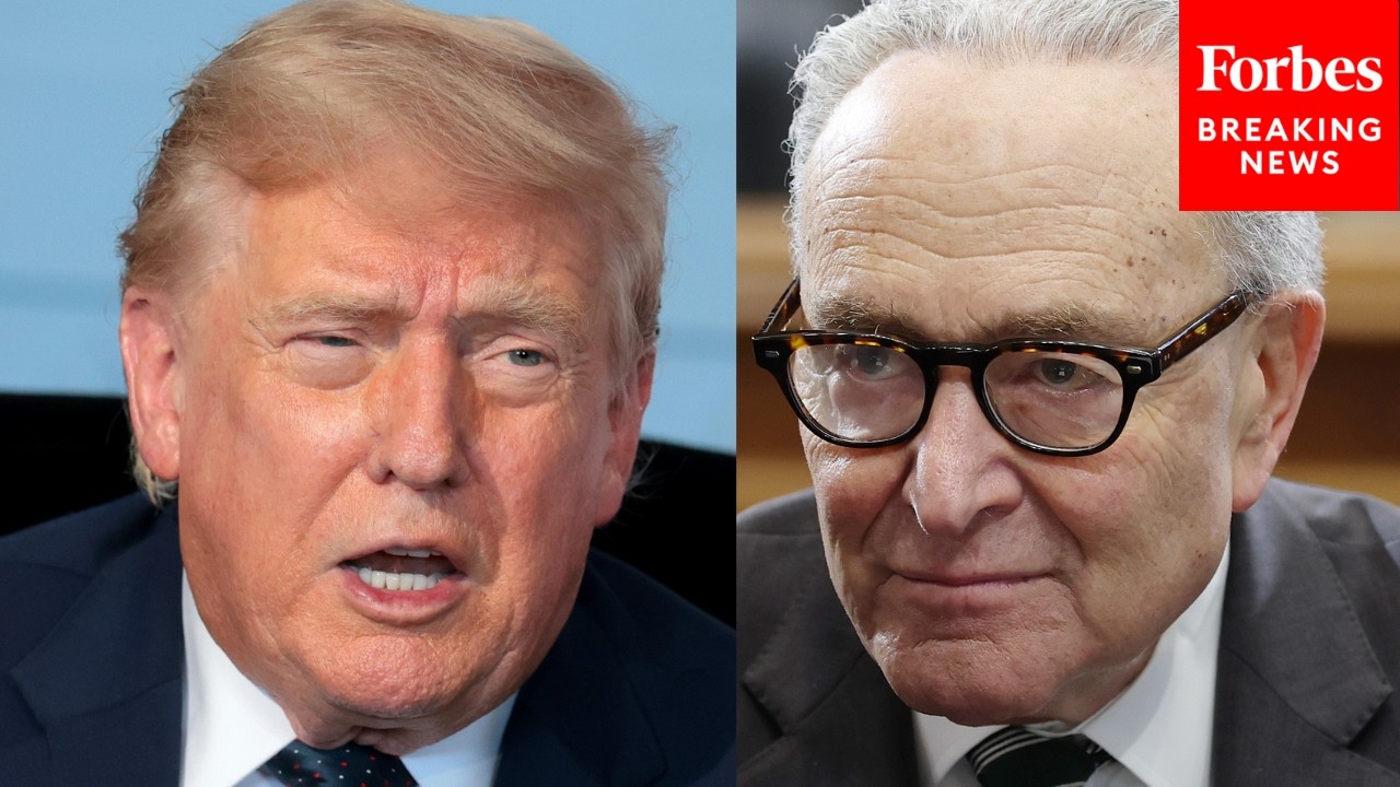 Chuck Schumer Previews Senate Vote To Permanently Ban Trump's 'Slush Fund' And IRS 'Sweetheart Deal'