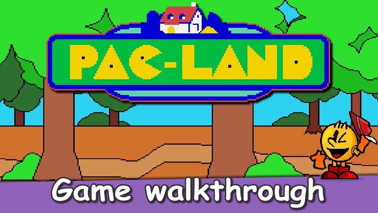 Pacland (Arcade) Game walkthrough 🕹️ No deaths - No cheats - HD 60fps