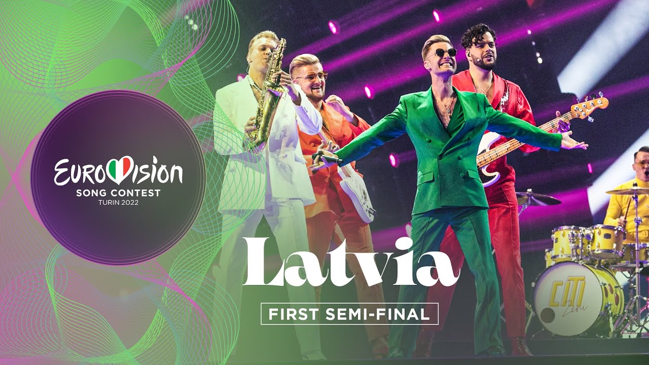 Citi Zēni - Eat Your Salad (LIVE) | Latvia 🇱🇻 | First Semi-Final | Eurovision 2022
