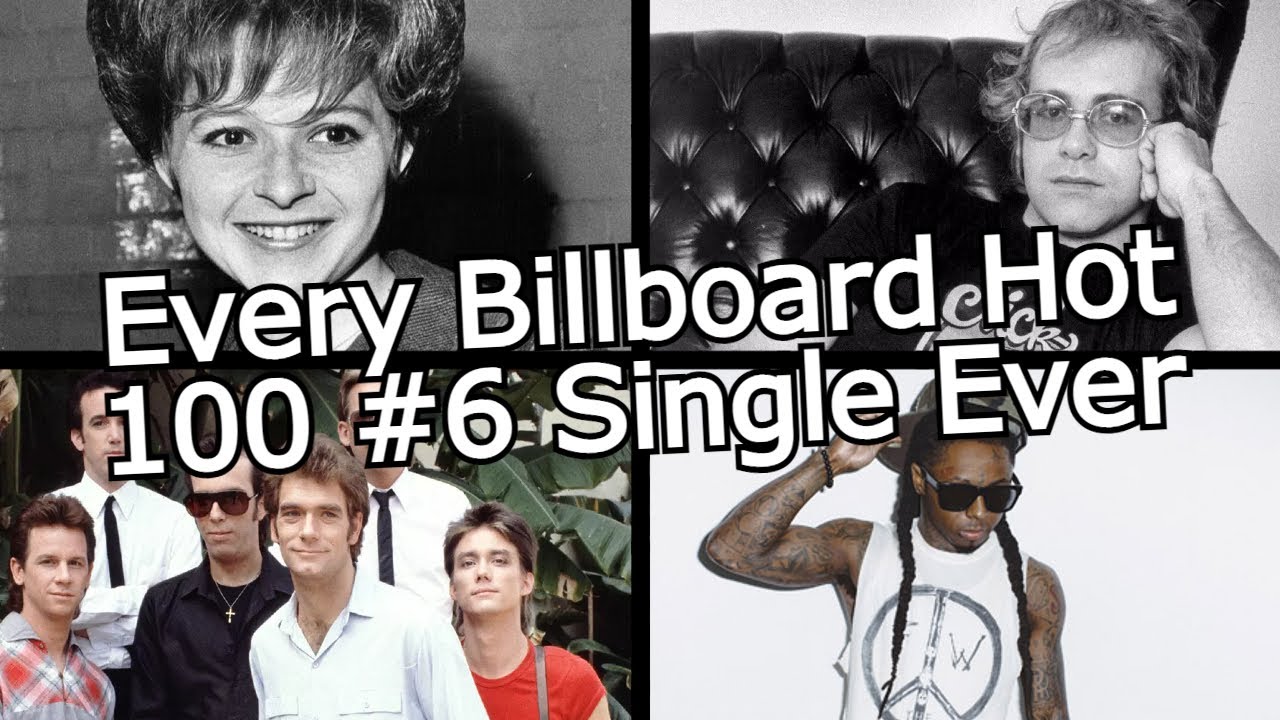 Every Billboard Hot 100 #6 Single Ever (1958-2023)