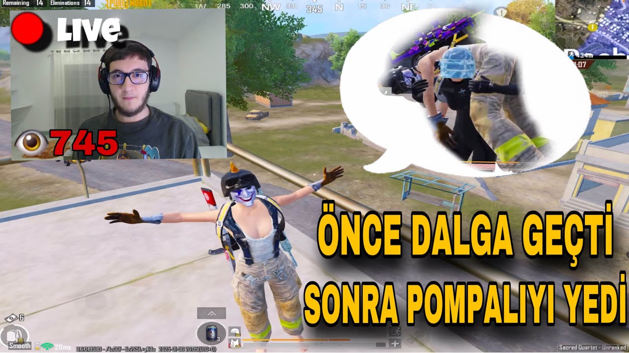 EMRECANI GHOSTLADIM !! ÇOK SİNİRLENDİ KAVGA ÇIKTI 😳 PUBG MOBİLE