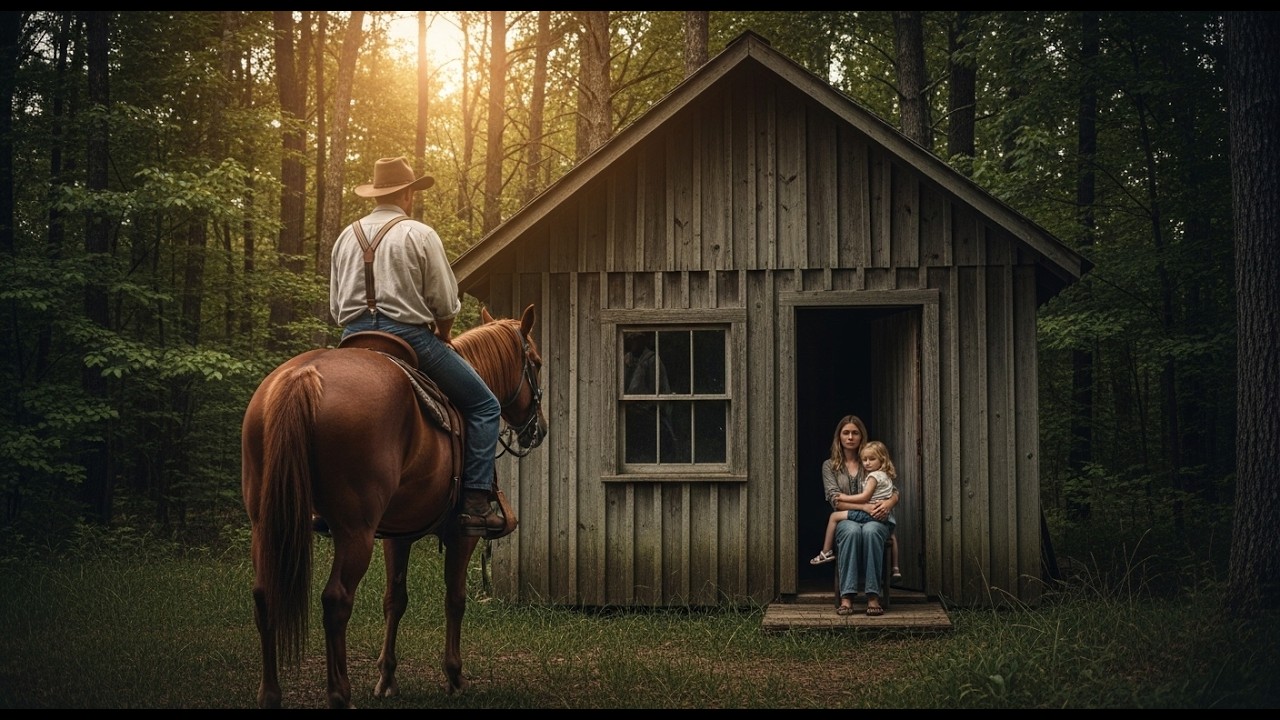 ABANDONADA COM A FILHA, ELA VIVIA EM UMA CABANA… ATÉ QUE FAZENDEIRO SOLITÁRIO APARECEU E TUDO MUDOU!