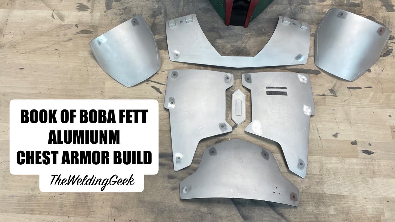 BOOK OF Boba Fett ALUMINUM CHEST ARMOR BUILD