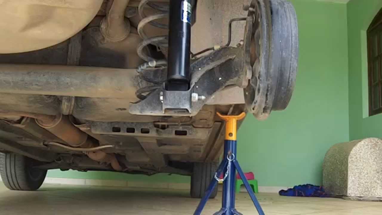 Troca Amortecedores Traseiros VW Polo - Parte 2/2 (Remontagem)