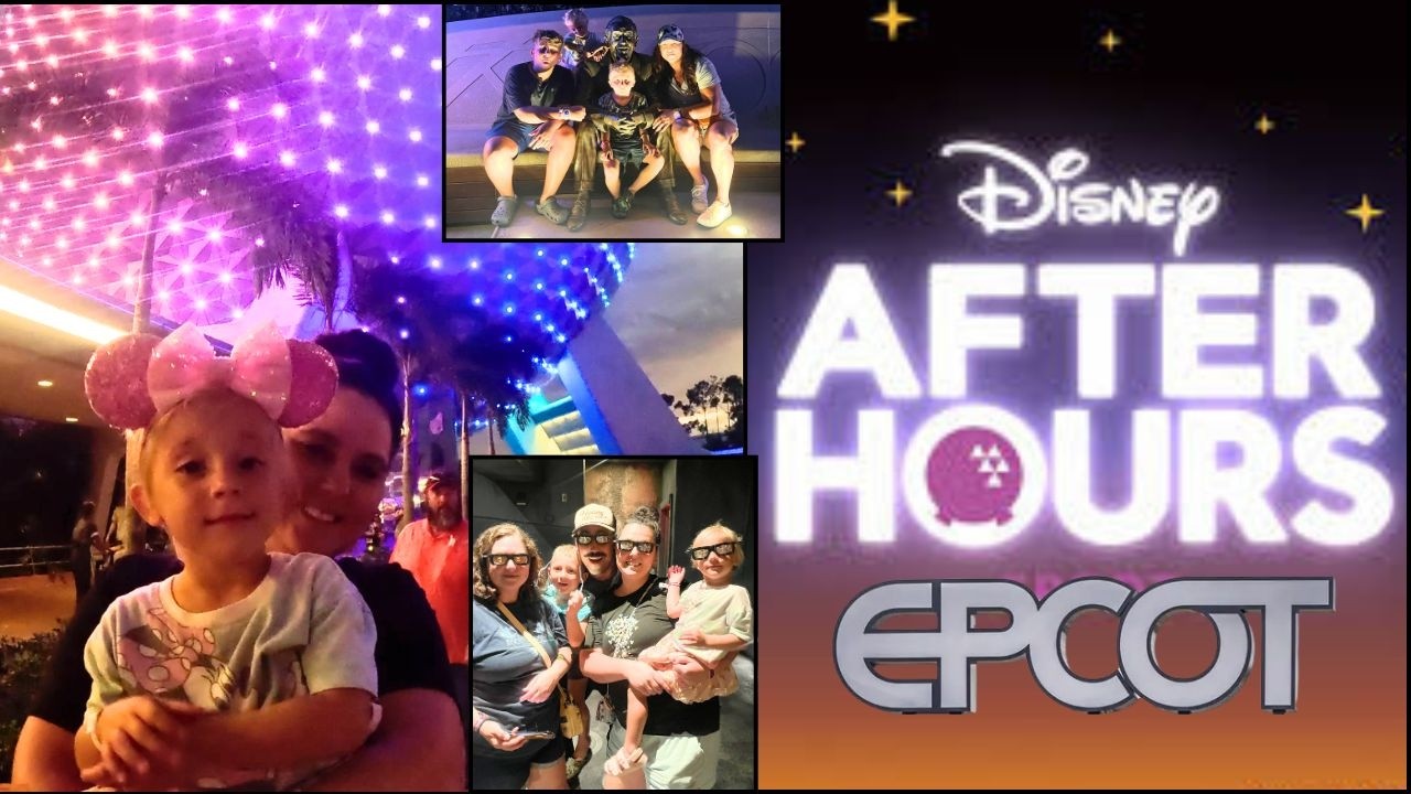 We loved Epcot after hours! Our full experience, all the Disney after hours nighttime fun!! 