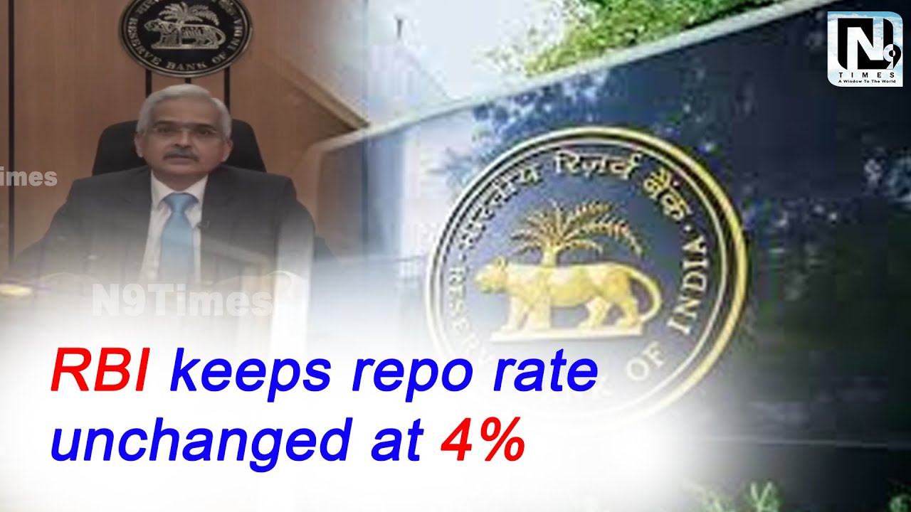 RBI Keeps Repo Rate Unchanged At 4%, Maintains Accommodative Stance