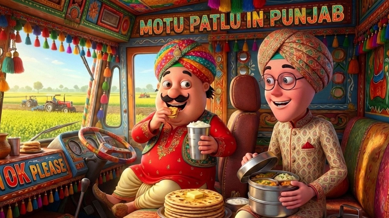 Motu Patlu चले खज़ाना ढूंढ़ने | Motu Patlu Punjab Special | Motu Patlu | मोटू पतलू