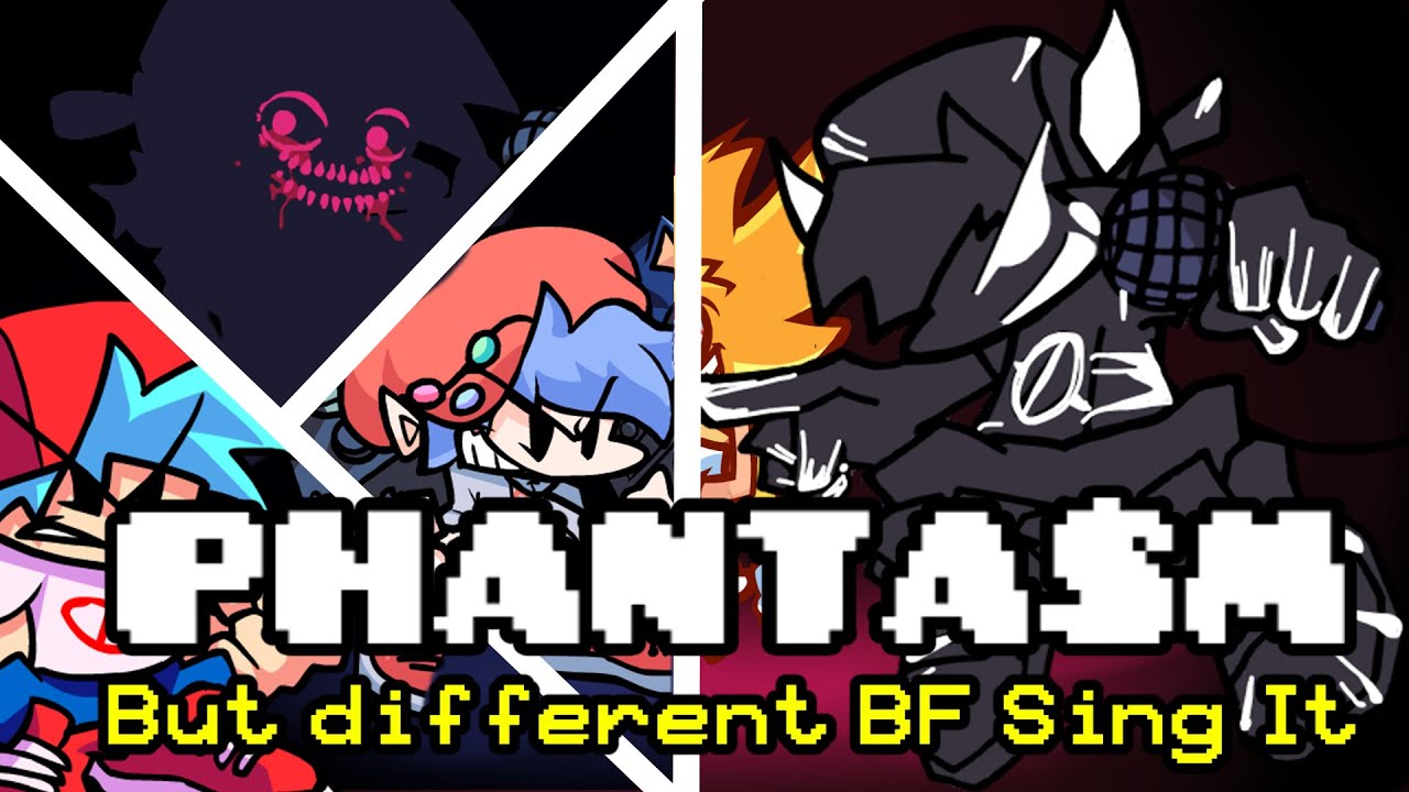 FNF Phantasm But different BF Sing It  (FNF Chaos Nightmare Cover)