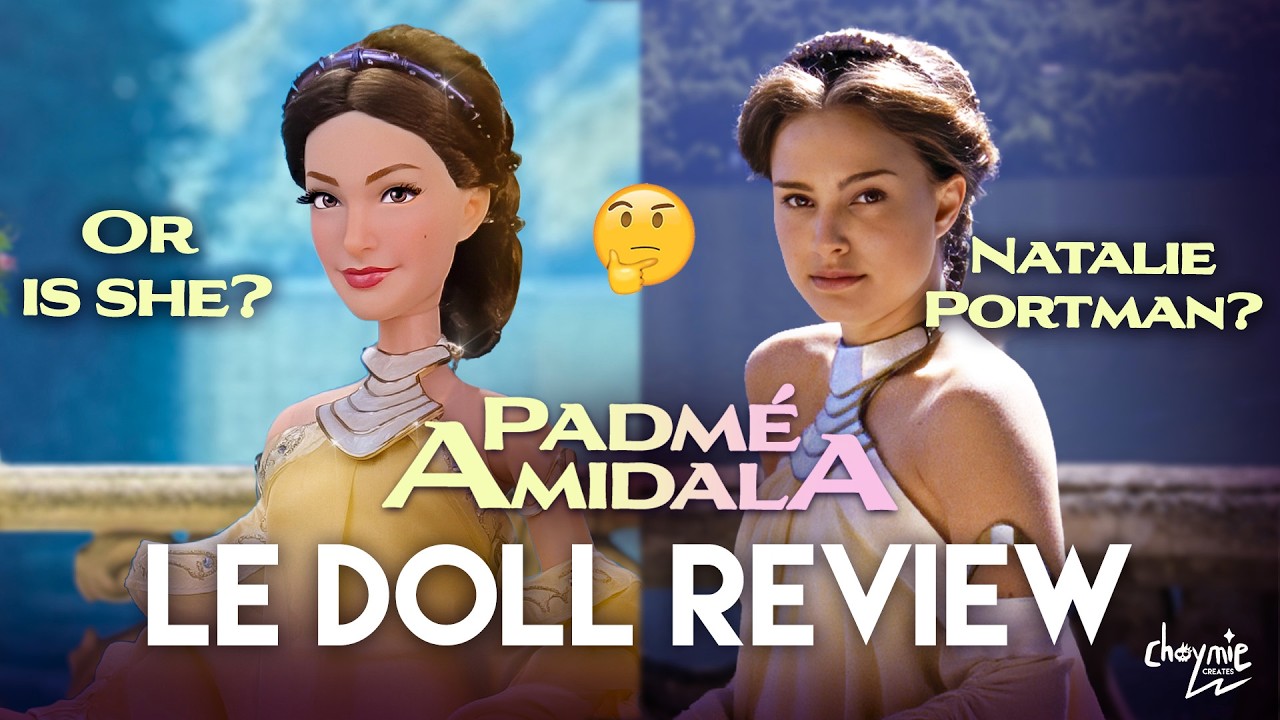 Похожа ли она на Натали Портман? 🤔 | Обзор лимитированной куклы Disney в платье Падме Лейк