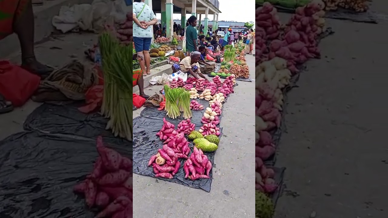 Situasi pasar tgl 31 Desember 2025 pagi rame full #pasartradisional #pasarbarutimika #timika 