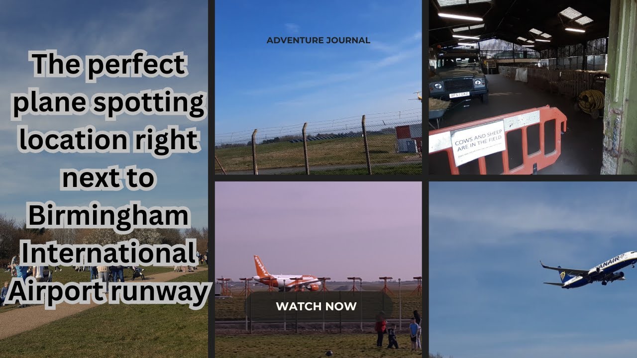FREE Plane Spotting & Farm Animals | Sheldon Country Park Birmingham | Hidden Gem Next to Airport UK