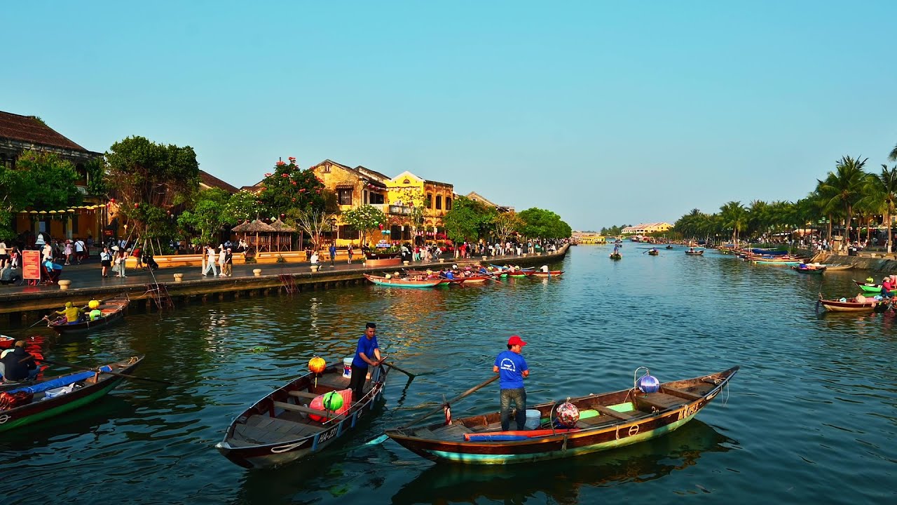 Along the Thu Bon River. Hoi An, Vietnam