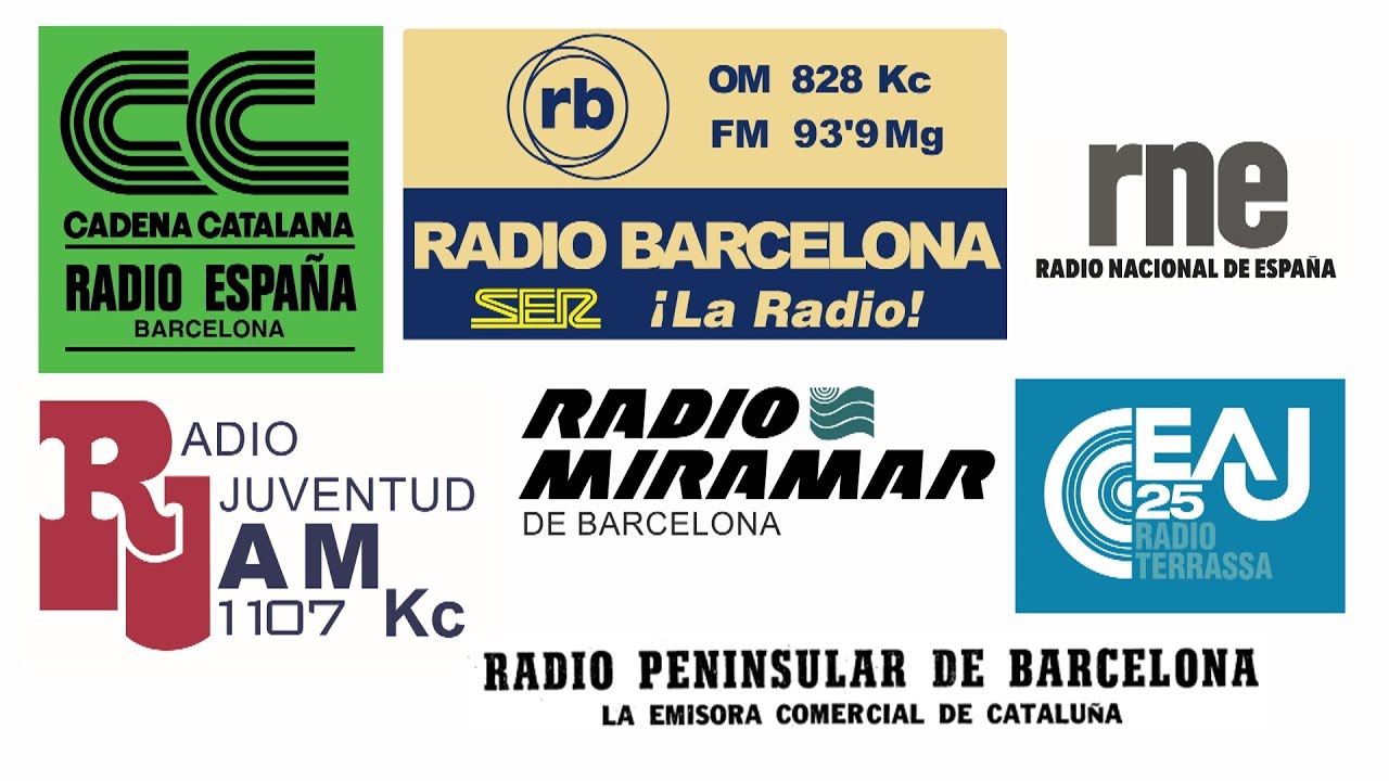 Jingles históricos de emisoras de OM de Barcelona y provincia. Años 70/80. Vía Albert Malla Abad.