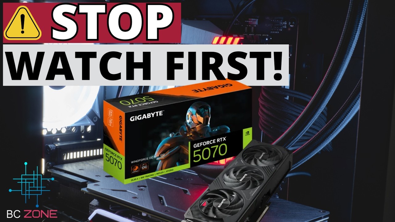 Обзор видеокарты GIGABYTE RTX 5070 WINDFORCE OC — стоит ли её покупать?