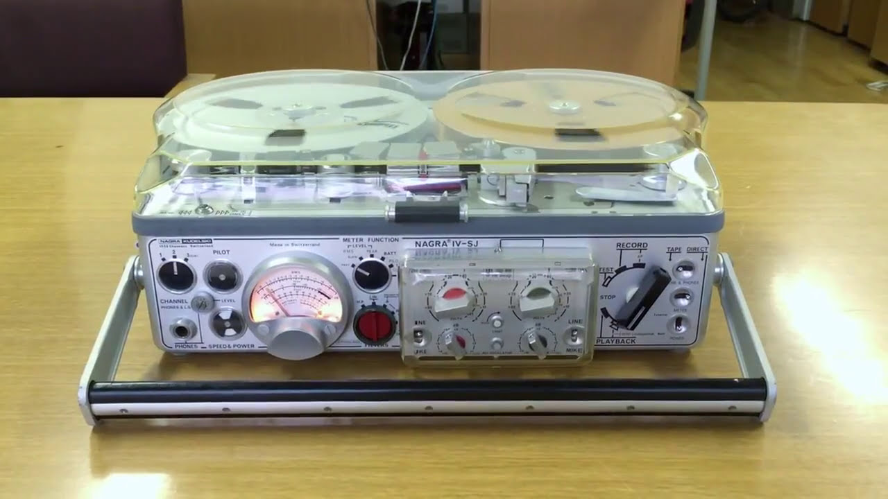 NAGRA IV-SJ  Kudelski reel to reel Recorder SWISS