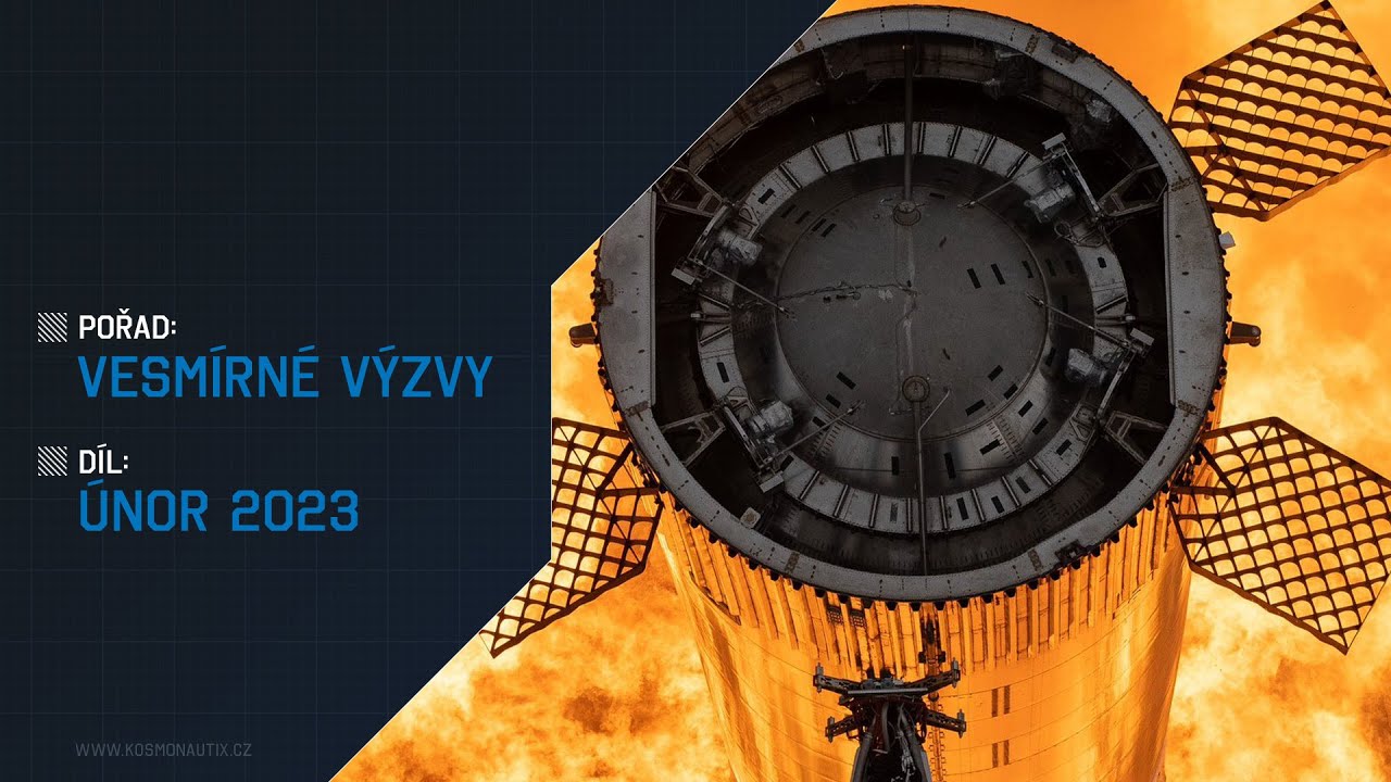 Vesmírné výzvy - Únor 2023