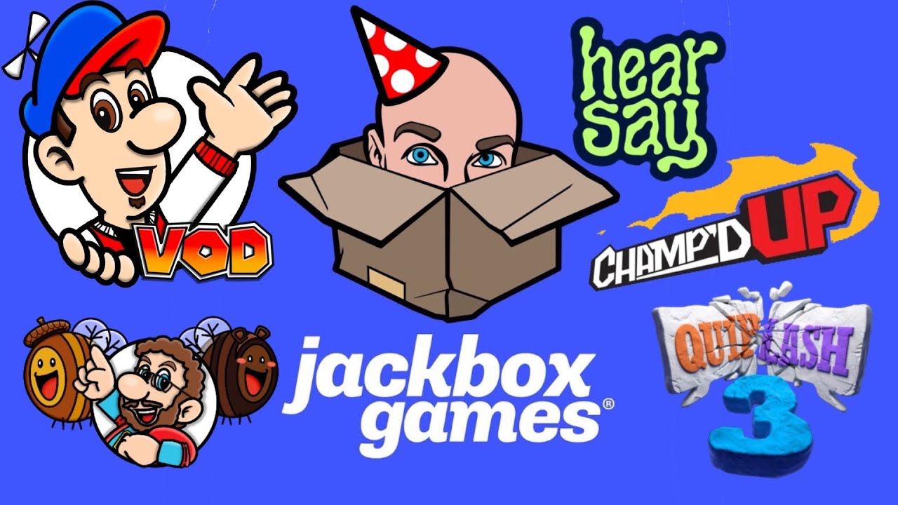 Jackbox With Friends For My Birthday! 🎉 | Hearsay, Quiplash 3, Champed Up | Homestar_Gamer TwitchVOD
