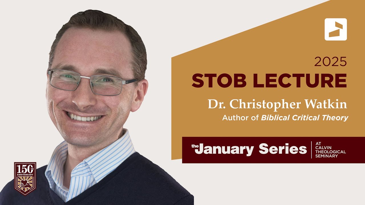 Christopher Watkin and AI | Stob Lecture 2025
