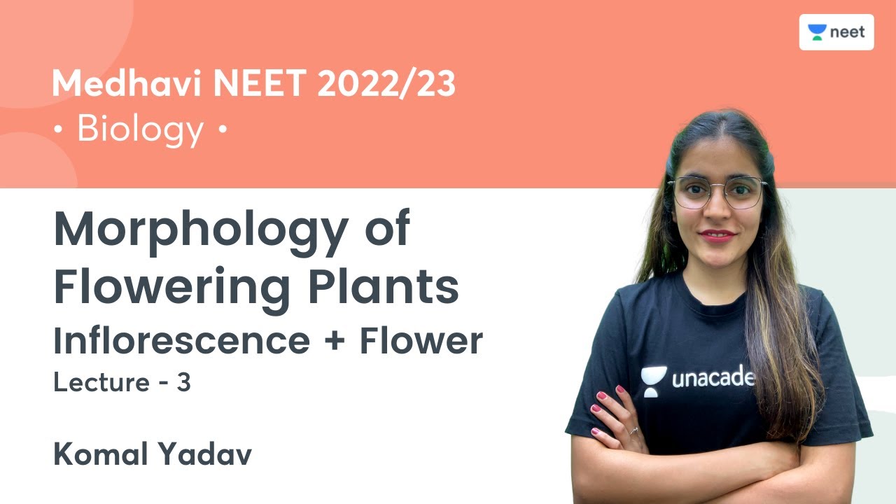 Morphology of Flowering Plants | Inflorescence + Flower | L3 | Medhavi NEET 2022/23 | Komal Yadav