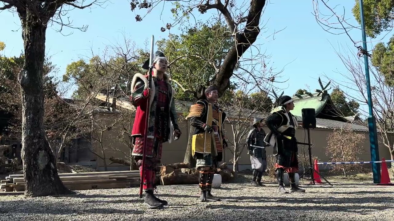 2026.2.23午後 豊臣ミュージアム#名古屋おもてなし武将隊 #豊臣秀吉 様#徳川家康 様#前田慶次 様#太助 さん#十吾 さん