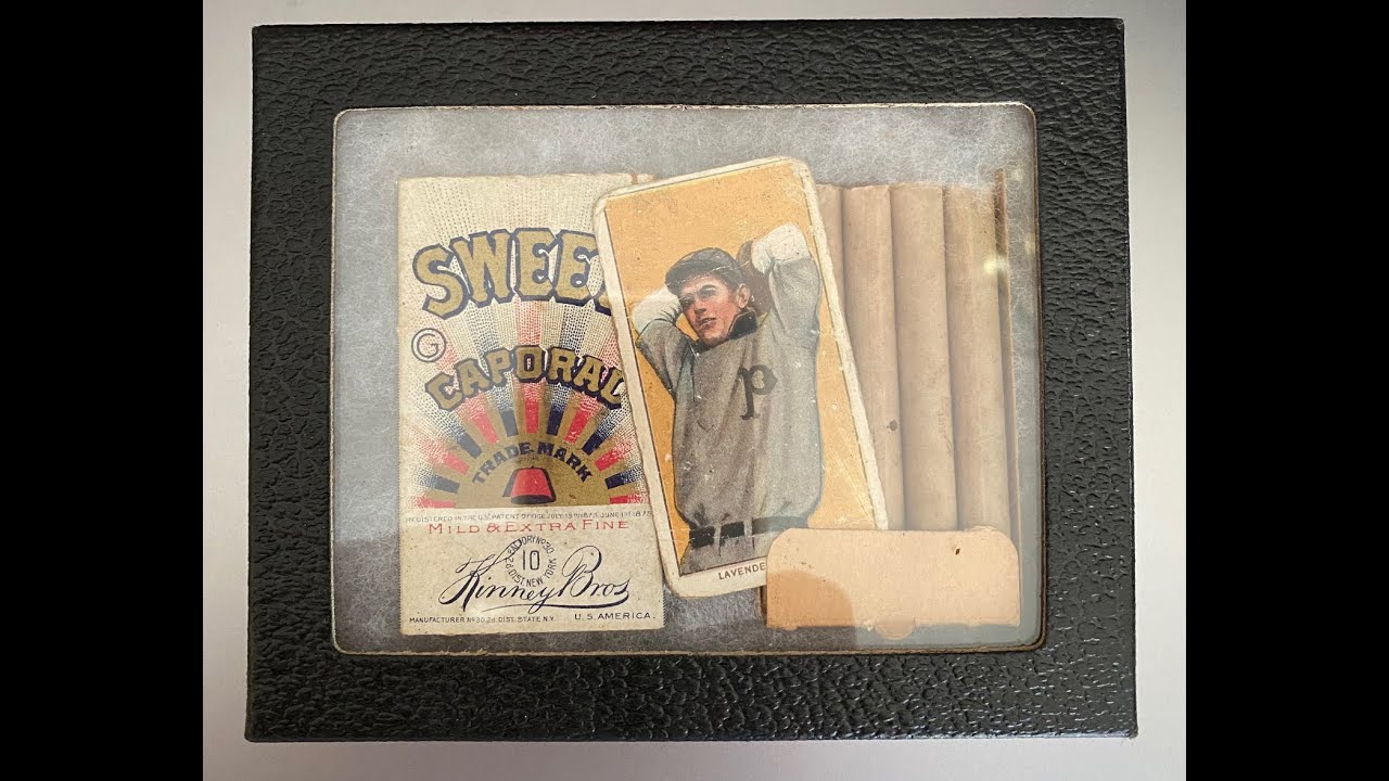 V74 Old Cigarette Packs Tobacco Cards Came In.  Part 1 of 2