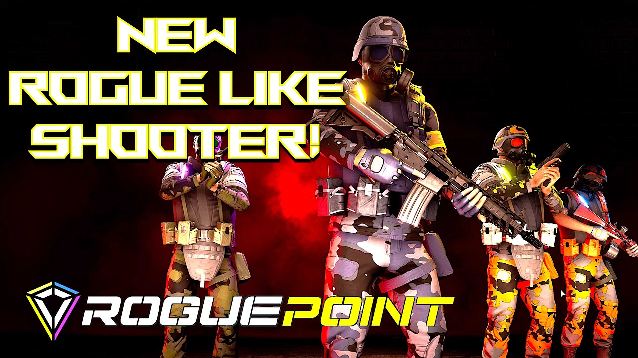 New Rogue Like Shooter | ROGUE POINT | Day 1 Release