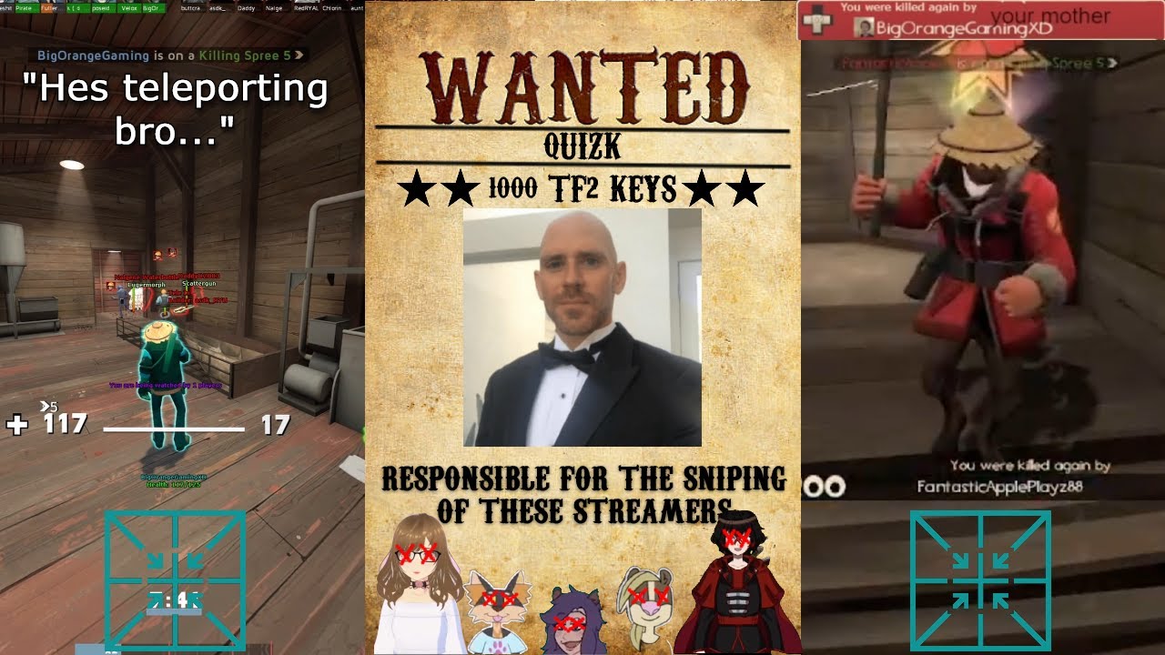 TF2's Most Wanted Stream Sniper Ft. Nullcore