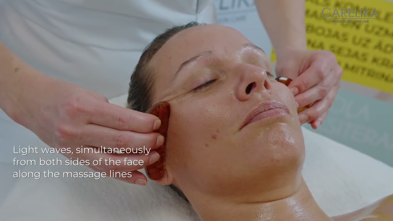 AMBER THERAPY GUA SHA MASSAGE FULL TUTORIAL