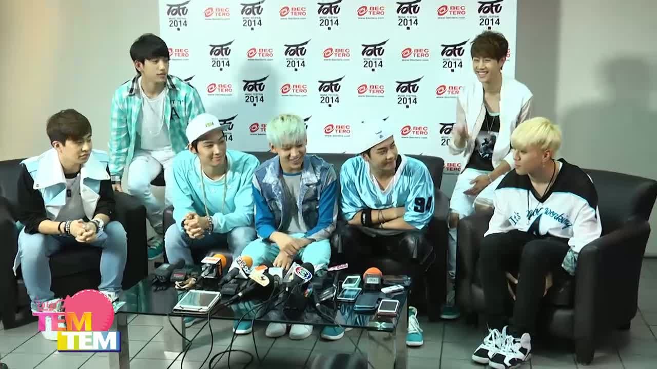 140822 GOT7 Press Conference 