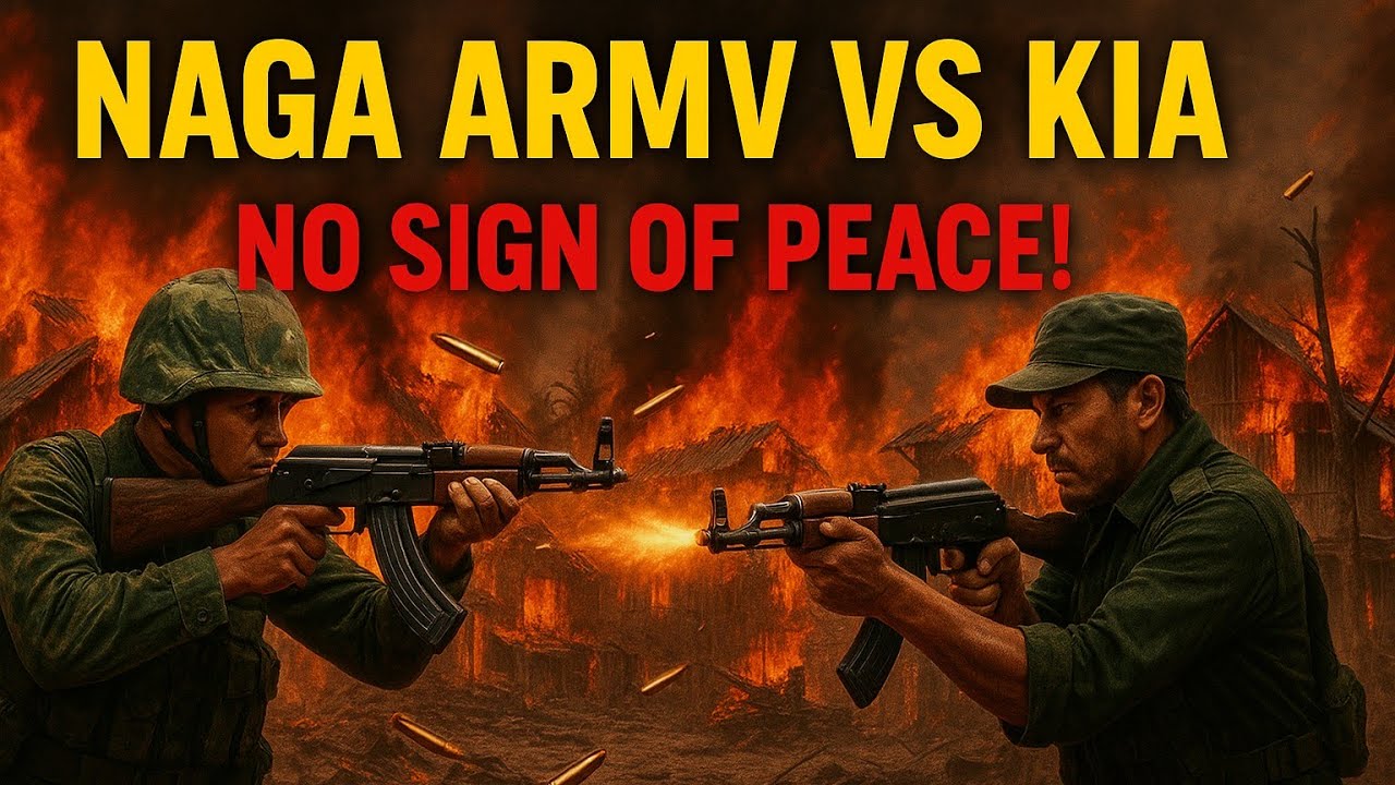 NAGA ARMY vs KIA; 16 NAGA ARMY CAUGHT | NO SIGN OF PEACE IN NAGA ADMINISTERED ZONE, MYANMAR