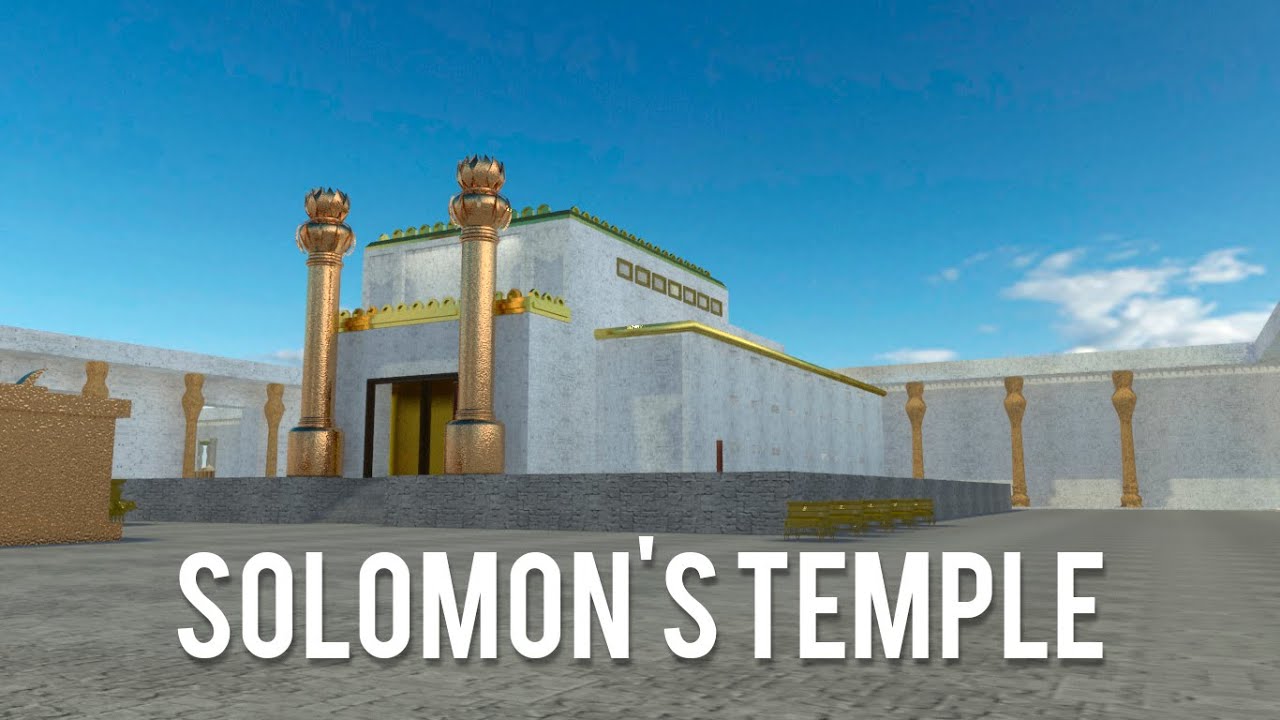 SOLOMON TEMPLE El primer templo en tiempos del rey Salom&oacute;n