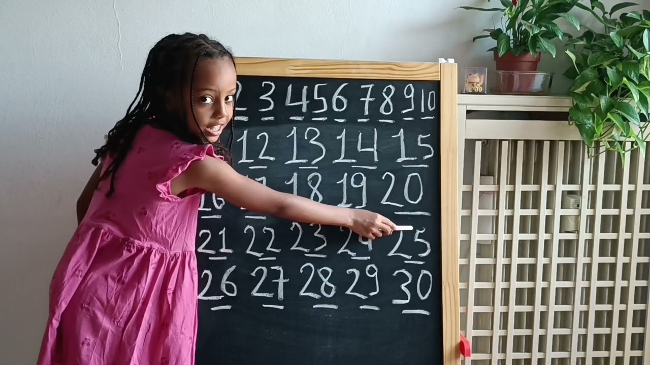 Numbers in tigrigna# ቁጽርታት ብ ትግረኛ ካብ 1 ክሳብ 30#