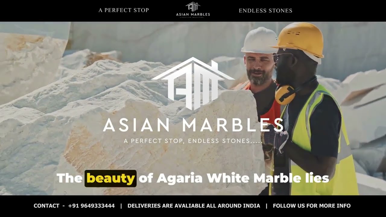 AGARIA WHITE MARBLE - Popular Indian Marble for Flooring and Interior Design