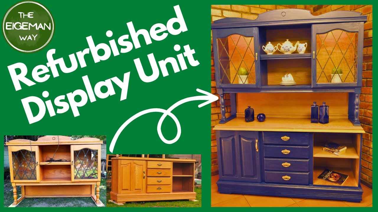 Refurbished display wall unit project