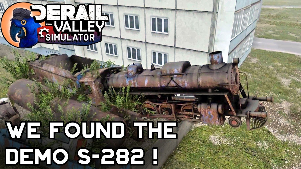 Over tonnage Steam leads me to the demo S282! | Derail Valley Ep. 54