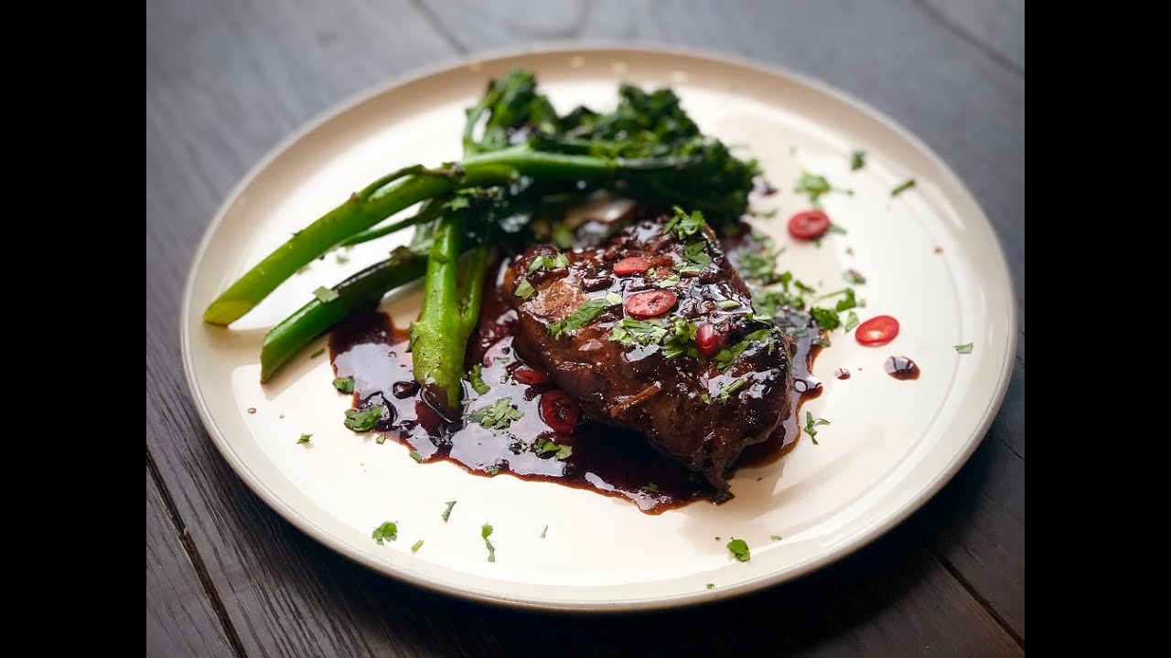Sticky Honey and Soy Pork Chops Recipe