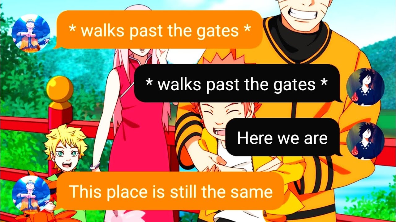 NaruSaku💖 pt.6 (Naruto's Return!?!) | naruto chat