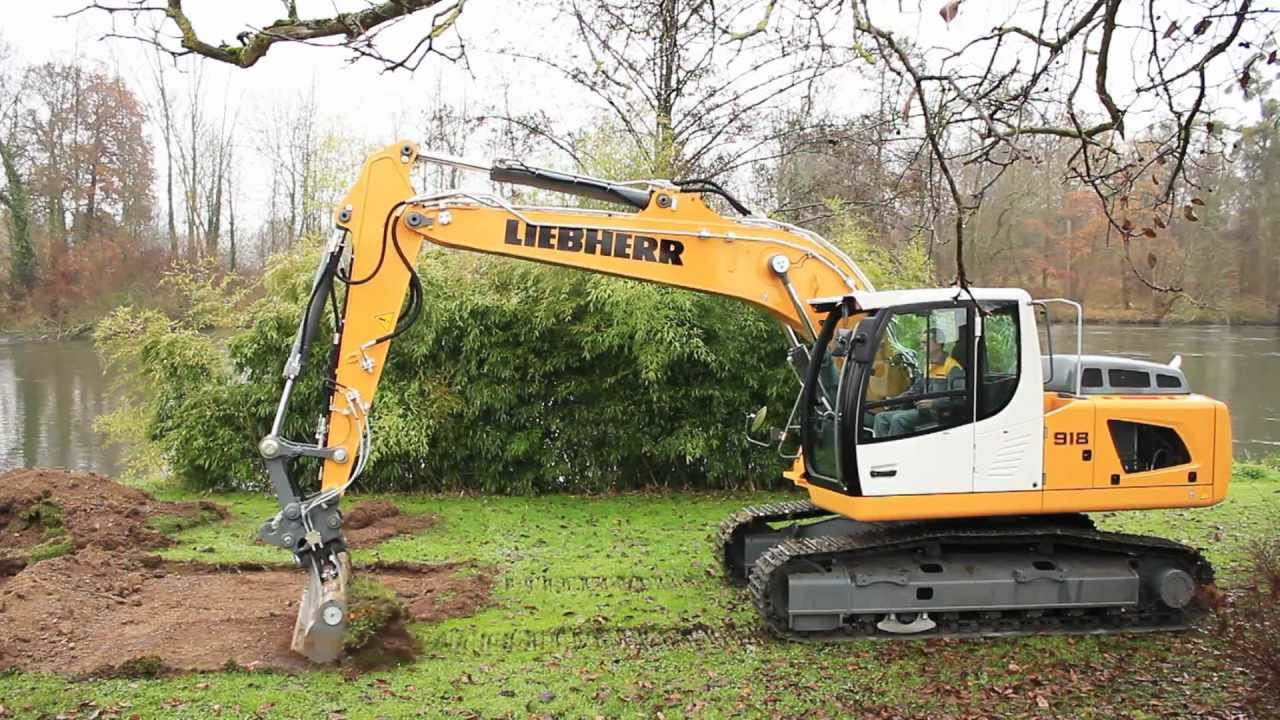Гусеничные экскаваторы Lieberr R 918, R 920 и R 922
